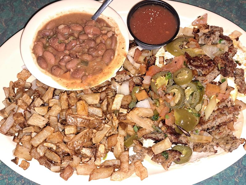 Elk's Diner food